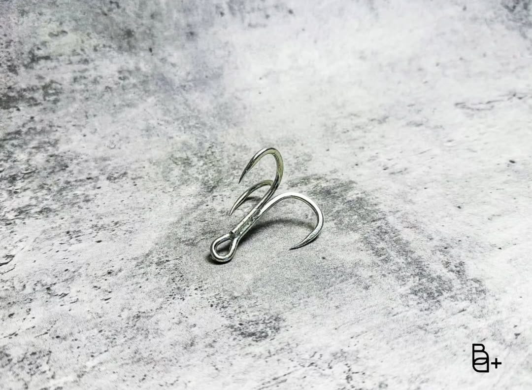 Wayward Life Production ii-2 Barbless Treble Hook