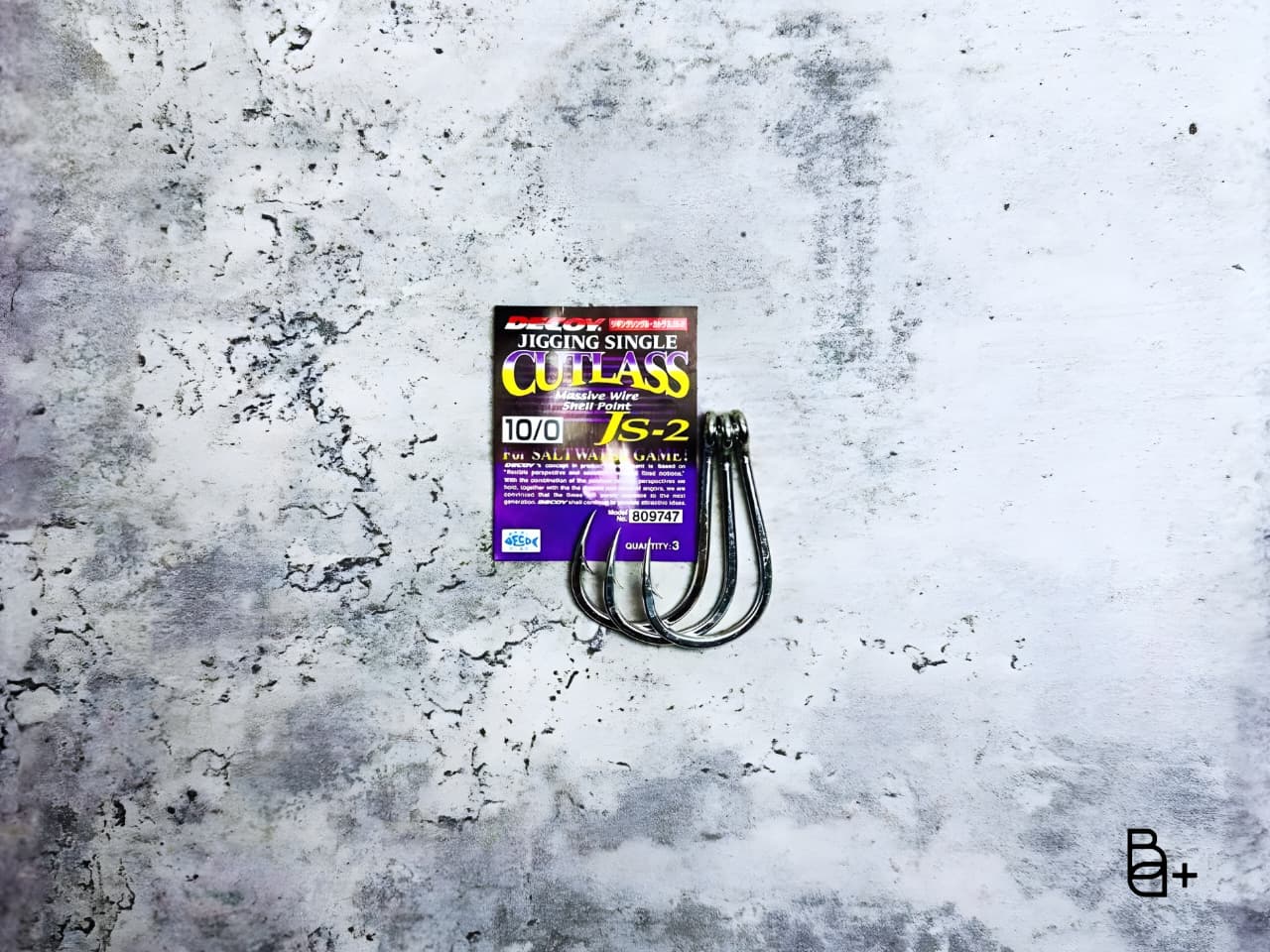 Decoy Cutlass Jigging Single Hook JS-2 10/0